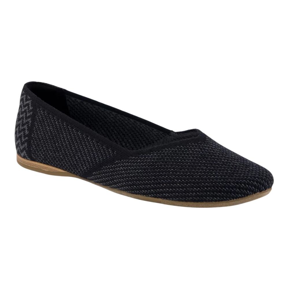 TOMS Women's Gemma Ballet Flats Black Size 8